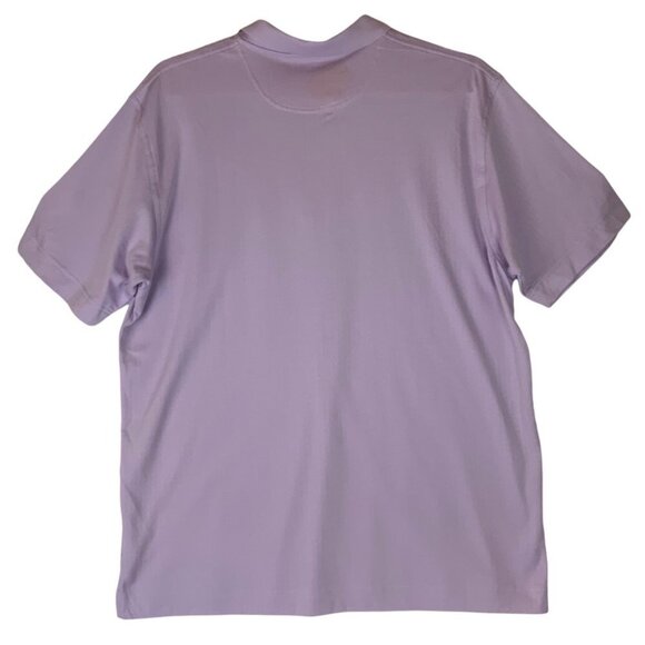Cutter & Buck CB DryTec Luxe Lavender Polo Shirt Mens 2XL Moisture-Wicking - Picture 2 of 6
